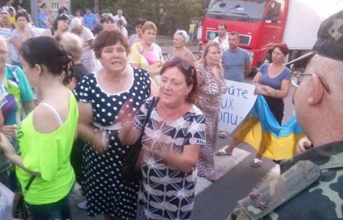 Антивоенные выступления на Украине продолжаются