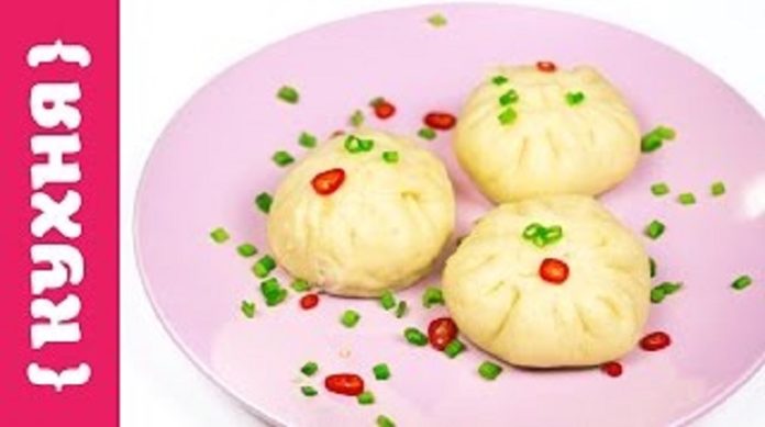 Паровые булочки с начинкой