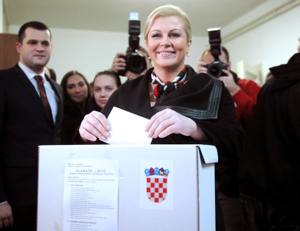 Встречайте, новый президент Хорватии Колиндa Грабар-Китарович, президент, хорватия