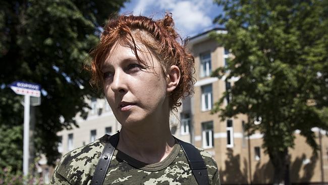 ‘I wish it wasn’t like this but it is, it has to be’ ... Vice Commandant Oxana Grinyova. 