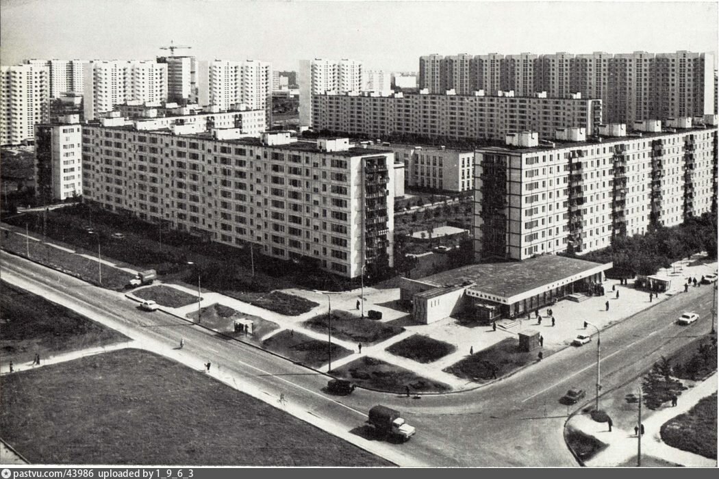 Орехово-Борисово, Москва,1980 год.