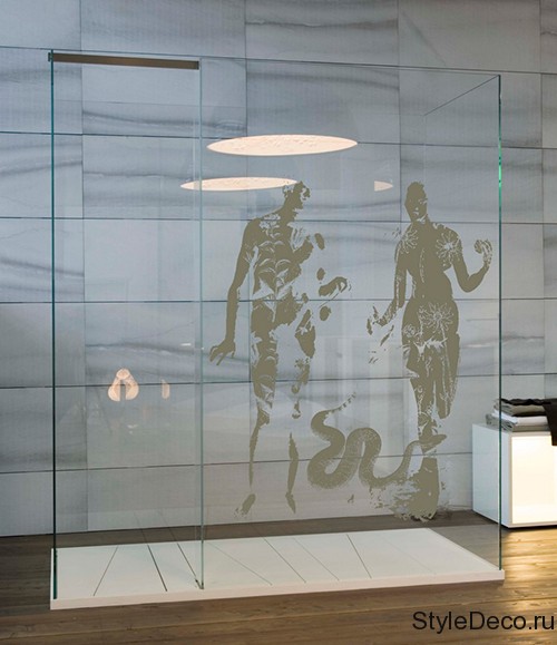 Душевое ограждение Antonio Lupi.