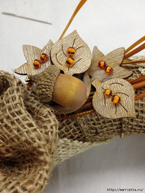 Осенний венок из мешковины (6) (480x640, 213Kb)