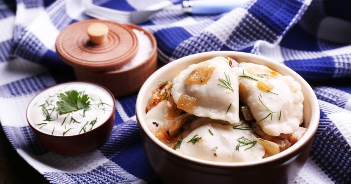 Вареники с гречкой. \ Фото: anews.com. 8 бесподобно вкусных блюд из гречки, которые придутся по вкусу истинным гурманам