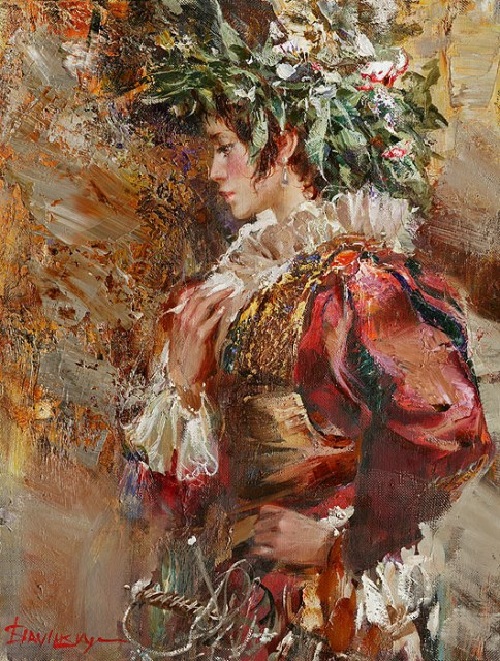 Флора. Автор: Иван Славинский Иван Славинский, он же Марина Иванова, он же «Слива»: почему русский художник подписывал картины именем жены