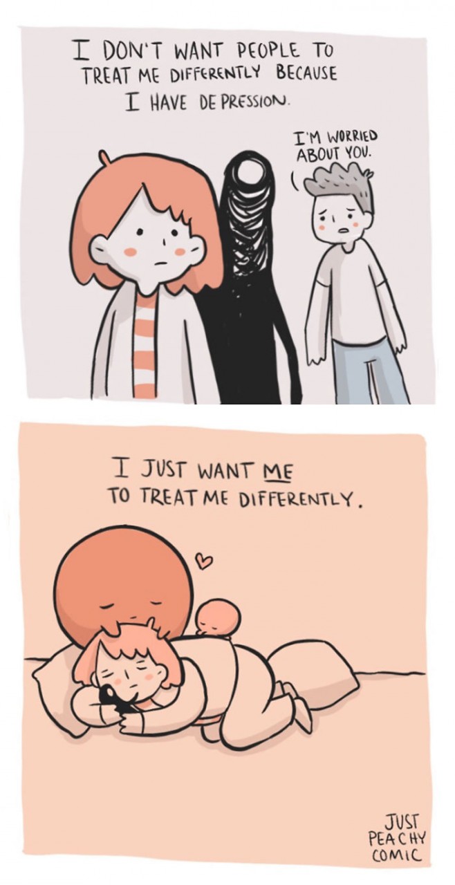 These Comics Perfectly Describe What It's Like To Have Depression And Anxiety