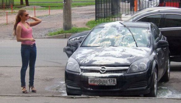 Автомобильная месть. Бессмысленная и беспощадная!