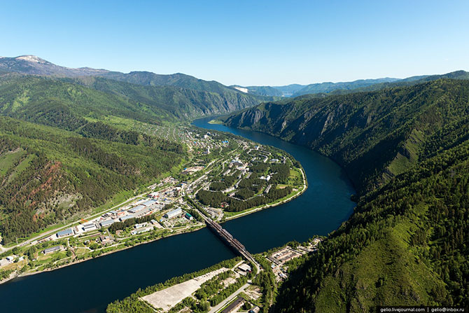 Хакасия с высоты