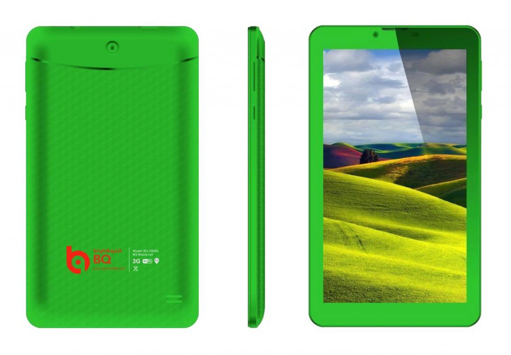 BQ выпустила планшет c необычным корпусом BQ 7002G Green 1024x711 BQ выпустила планшет c необычным корпусом