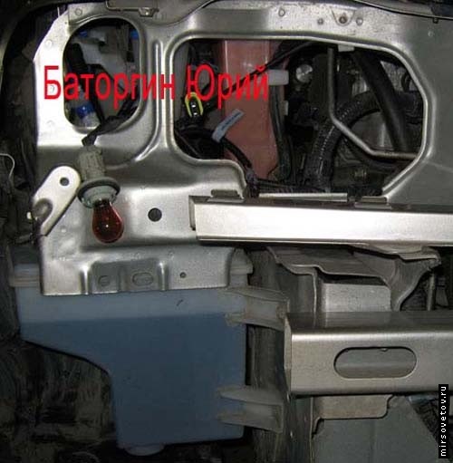 Самостоятельная установка омывателя фар