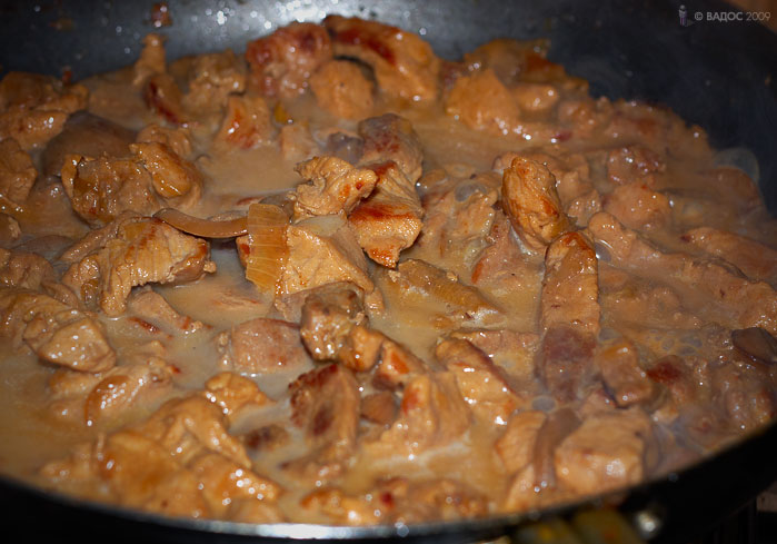 Мясо свинина тушеное рецепт