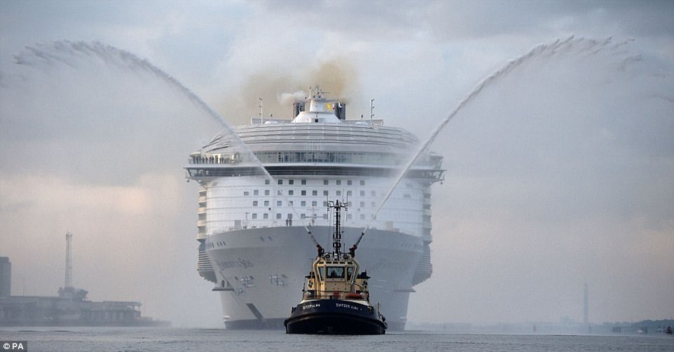 Круизное судно Harmony of the Seas 