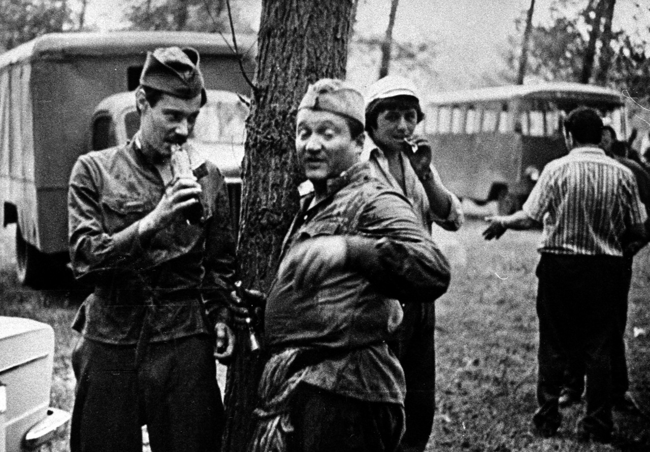 &quot;Место встречи изменить нельзя&quot;, 1979 год. Фото из архива Сергея Дёмина.