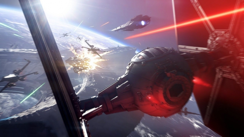 Пилот бомбардировщика TIE записал игровой процесс Star Wars Battlefront 2