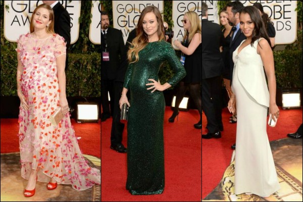 Golden Globes 2014 Red Carpet Fashion Baby