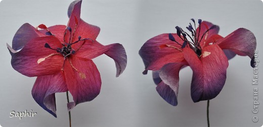 Поделка изделие Бумагопластика цветы из гофробумаги  мастер-класс Бумага гофрированная фото 9