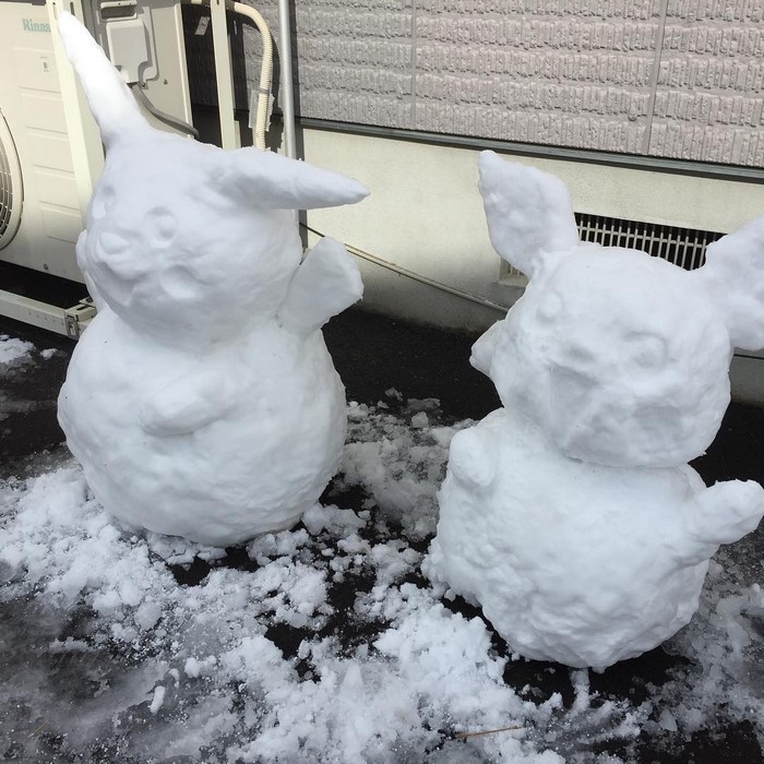 Creative Snow Sculptures