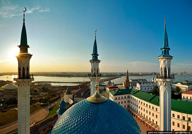 Величественный Казанский кремль (42 фото) Величественный Казанский кремль (42 фото)