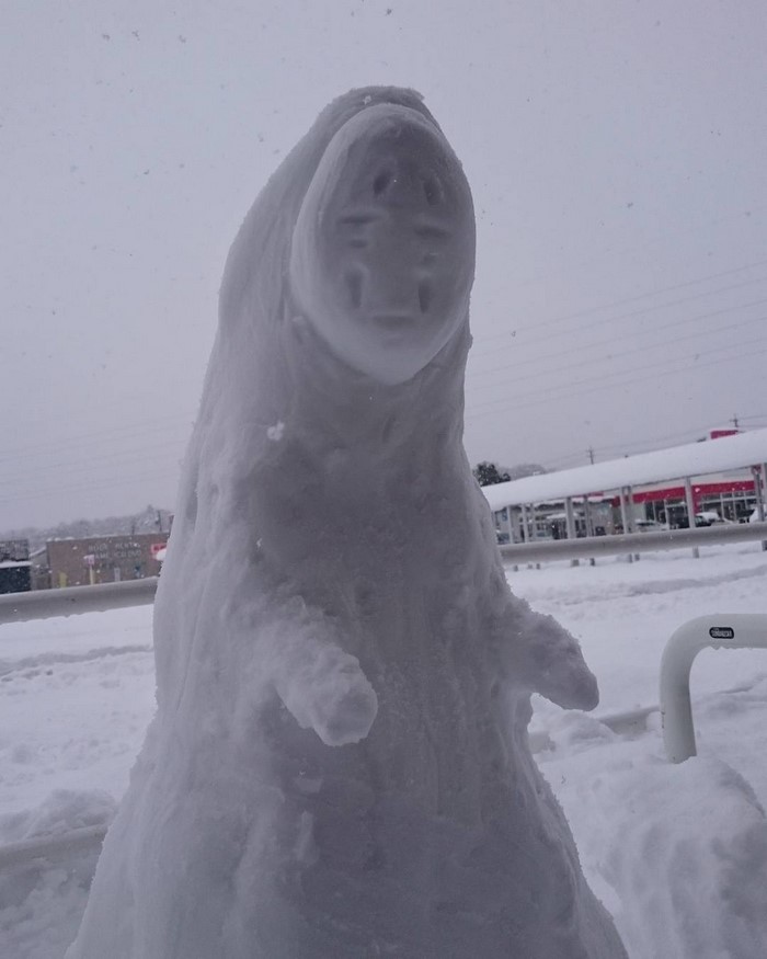 Creative Snow Sculptures