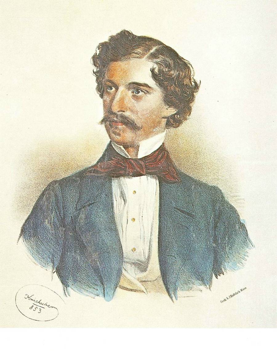 Йозеф Крихубер ( osef Kriehuber) 1880-1876. Австрия