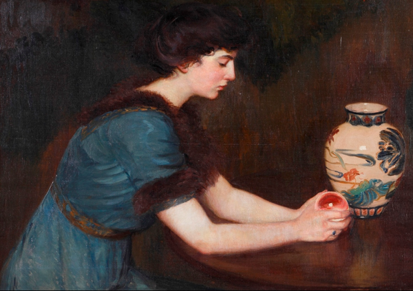 "Портрет Джулии Салливан Линч", 1925, 76.2×101.6 см