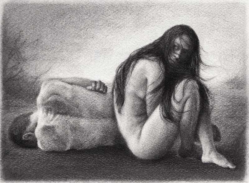 Мексиканский художник. David Alvarez 9 Wonderful