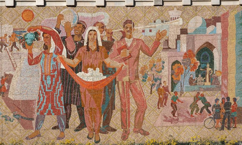 Пропавшие мозаика и фрески: потерянное советское искусство Пропавшие мозаика и фрески: потерянное советское искусство в мире, города, искусство, мозаика, своими руками, художники