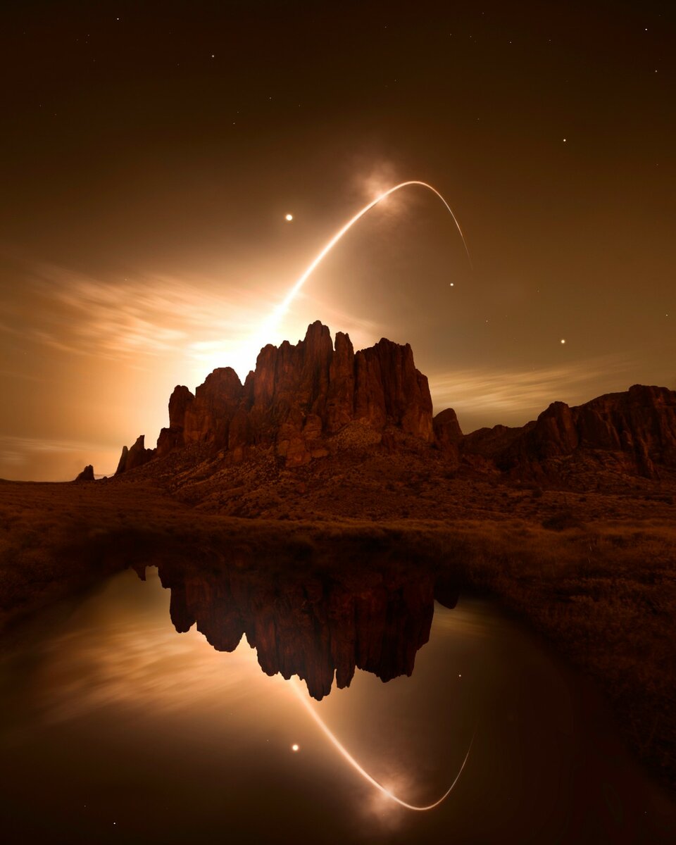 7 удивительных фотографий про звезды и космос