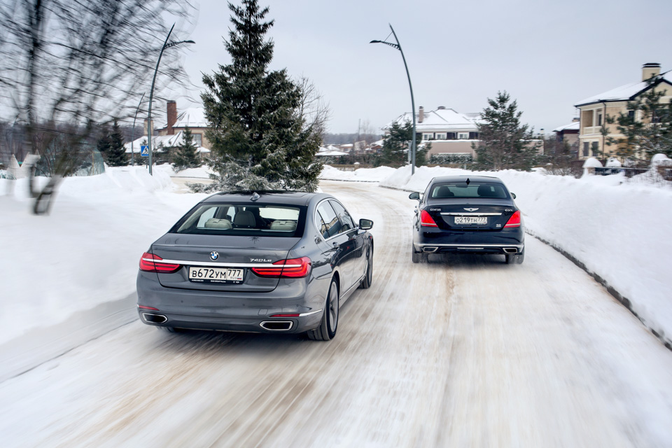 Genesis G90 L, BMW 740Le и спор двух Михаилов. Фото 14