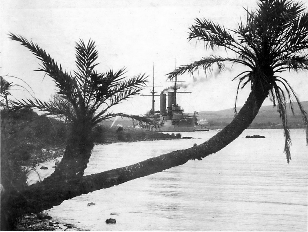 Дореволюционная Россия на фотографиях. Броненосец «Слава»
