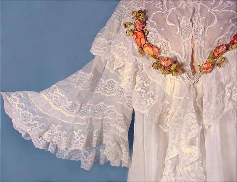 Старинные женские халаты для утреннего чая. Начало XX века. История моды