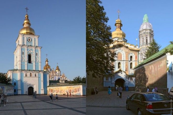 Киев 100 лет назад и сейчас (22 фото)