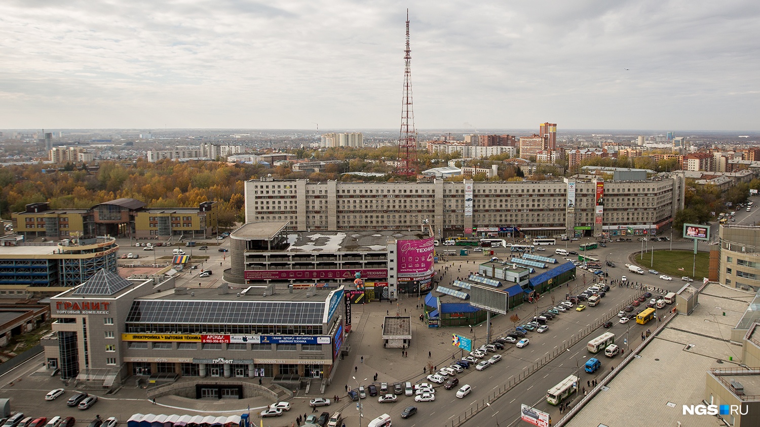 Площадь Карла Маркса Новосибирск