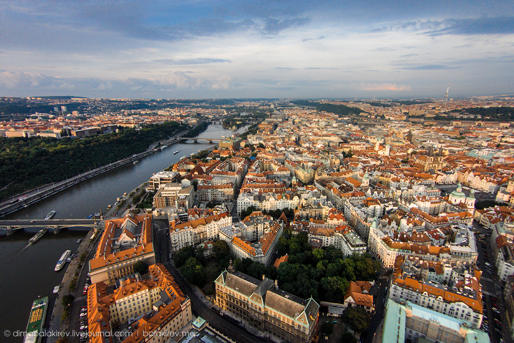 Прага. дрон, красота, мир, пейзаж