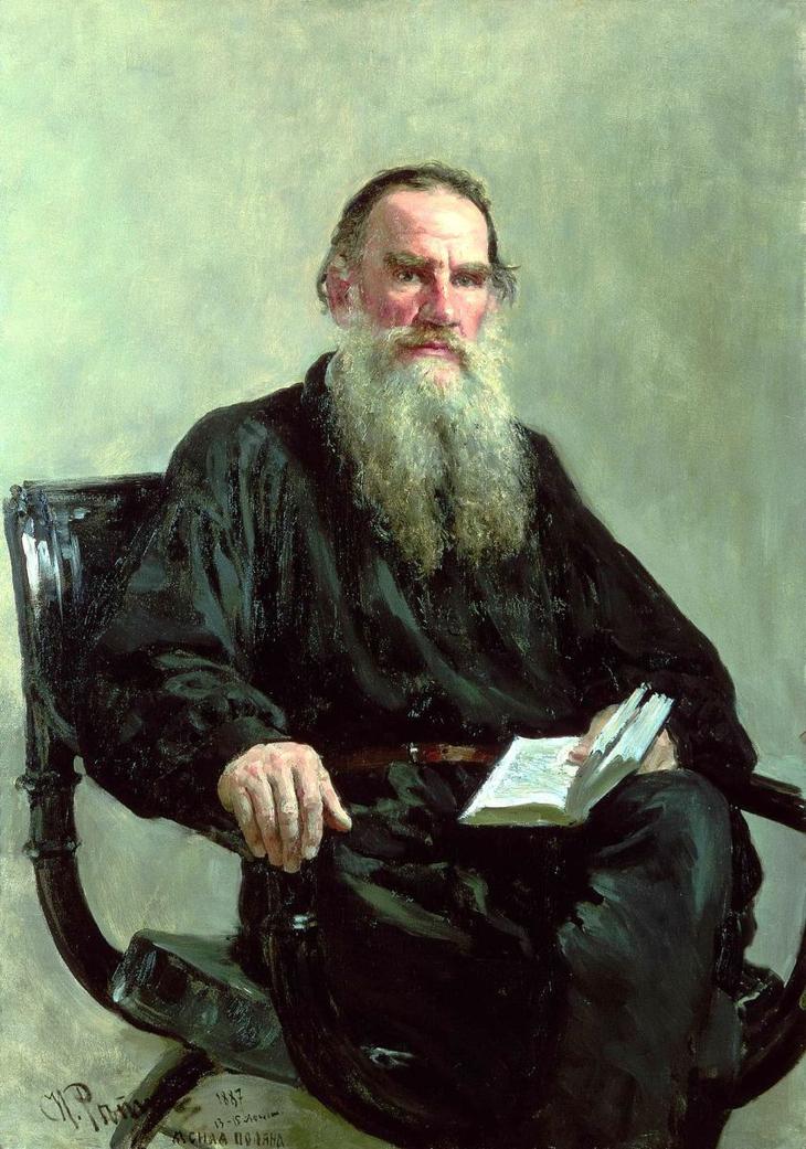 Илья Ефимович Репин. Портрет писателя Л.Н. Толстого Илья Ефимович Репин. Портрет писателя Л.Н. Толстого