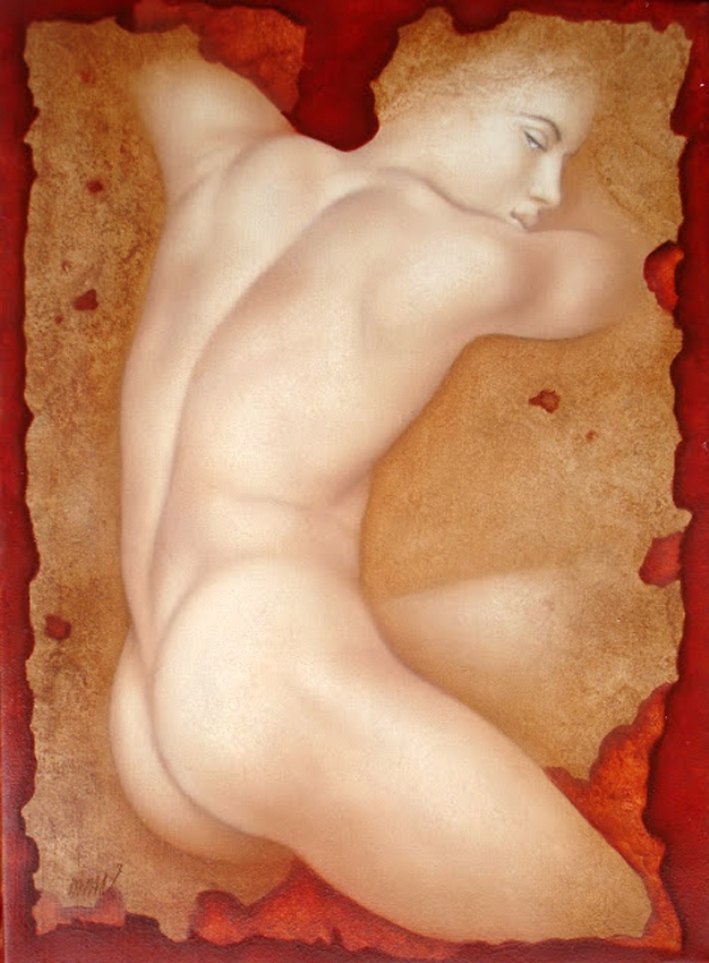 Красота обнаженного человеческого тела в картинах Gerard Daran