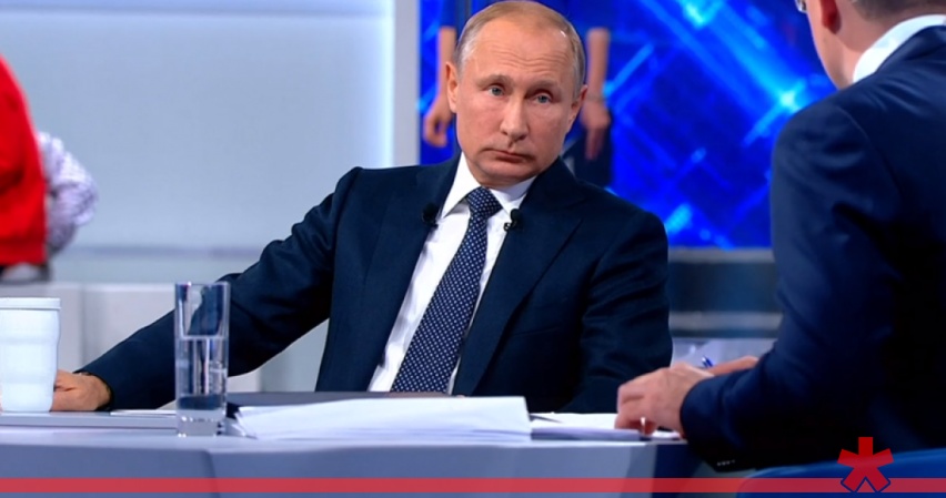 Прямая линия с Путиным пройдет 20 июня: стартовал прием вопросов