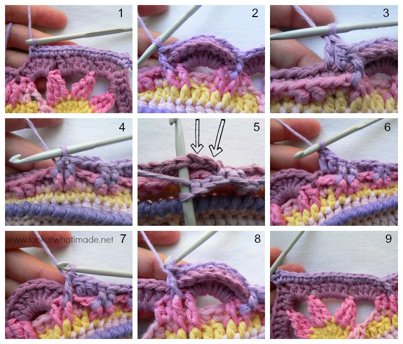 Sophies Garden {Photo Tutorial} free crochet patterns Photo Sophies Garden Round 31 Sophies Garden {Photo Tutorial}