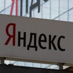 Signs read "Yandex" outside the headquarters of Yandex company in Moscow May 23, 2011. Russian internet company Yandex has raised the price guidance for its Nasdaq initial public offering due to strong investor demand, a source said on Monday. REUTERS/Sergei Karpukhin (RUSSIA - Tags: BUSINESS)