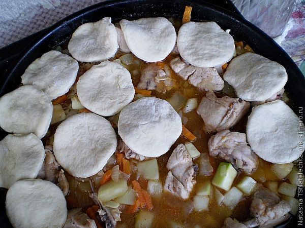 Кобблер с курицей