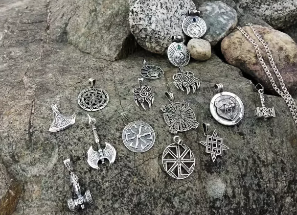 Славянские обереги из серебра
