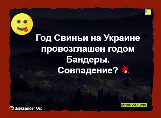 Год Свиньи - год Украины Год Свиньи - год Украины