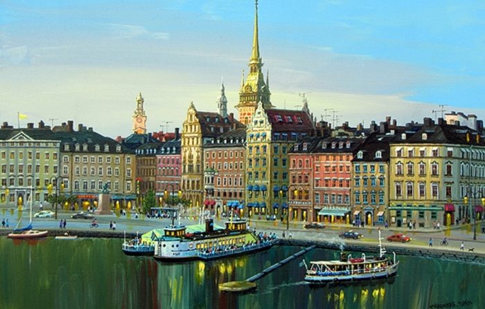 работы Александра Чена – 20 КИТАЙСКИЙ ХУДОЖНИК ALEXANDER CHEN. ГОРОДА МИРА