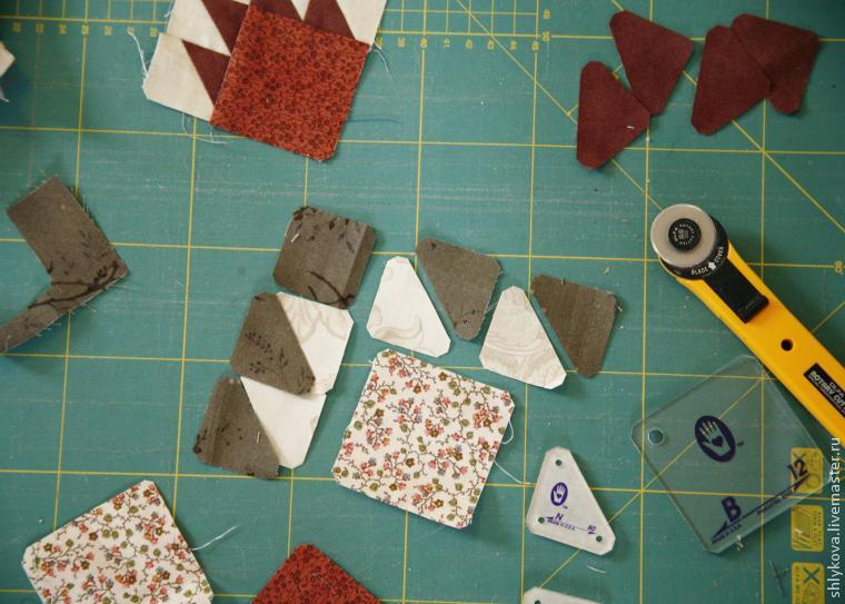 Создаем панно в технике пэчворк Создаем панно в технике пэчворк