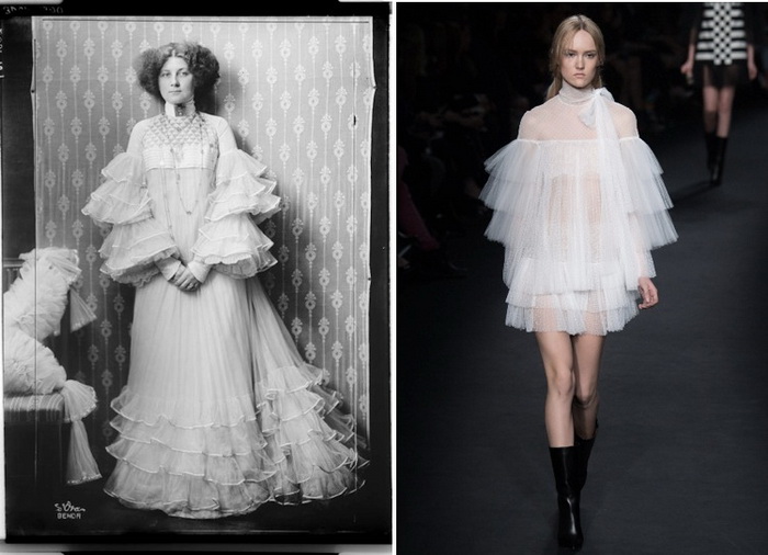 Коллекция Valentino Fall, вдохновленная идеями Эмилии Флеге Муза Густава Климта: талантливая модельер, которая создала платье для "Золотой Адель"