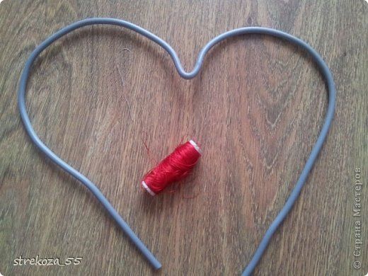 мастер класс СЕРДЦЕ ИЗ БИСЕРА Сердце из бисера