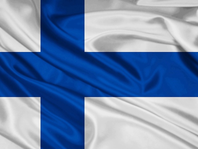 1152x864 флаг, Finland, финляндия обои на рабочий стол 62097