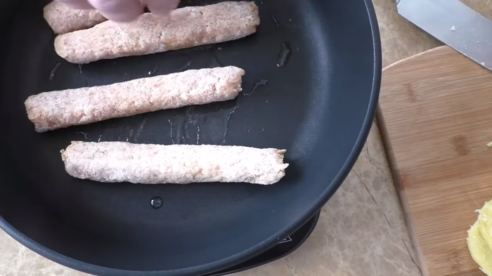 Удачный завтрак для всей семьи! Картофельная запеканка с колбасками Еда, Завтрак, Запеканка, Вкусно, Готовка, Рецепт, Другая кухня, Видео, Длиннопост