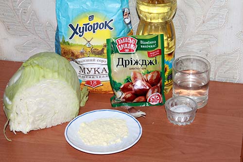 булочки с капустой