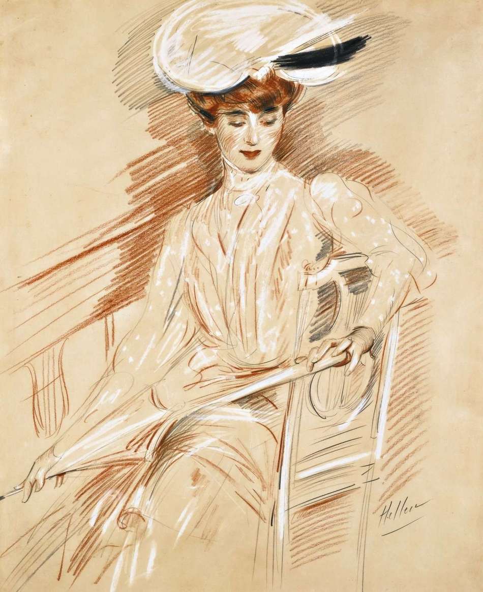 Шляпки. Художник Поль Сезар Эллё 1859 — 1927 Шляпки. Художник Поль Сезар Эллё 1859 — 1927